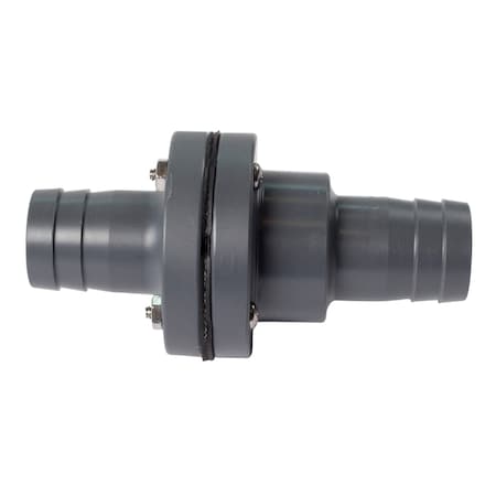 Fatsac 1-1/8" Barbed In-Line Check Valve w/O-Rings f/Auto Ballast System W755